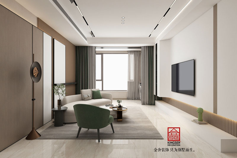 維多利亞118平現(xiàn)代風格研發(fā)效果圖