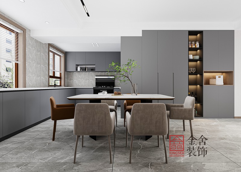 榮盛御府現(xiàn)代風格裝修設(shè)計