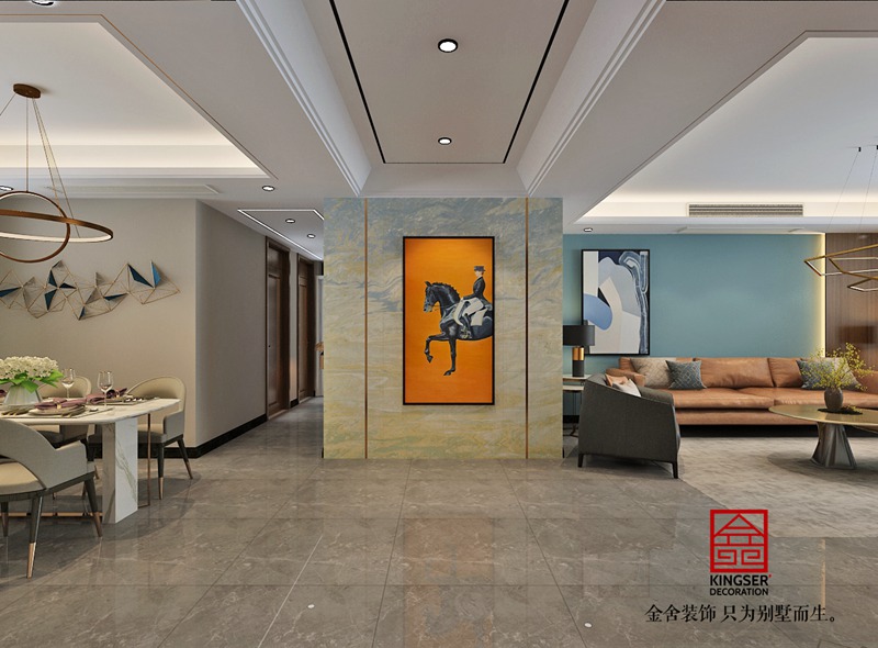 榮盛城210㎡現(xiàn)代簡(jiǎn)約風(fēng)格裝修效果圖