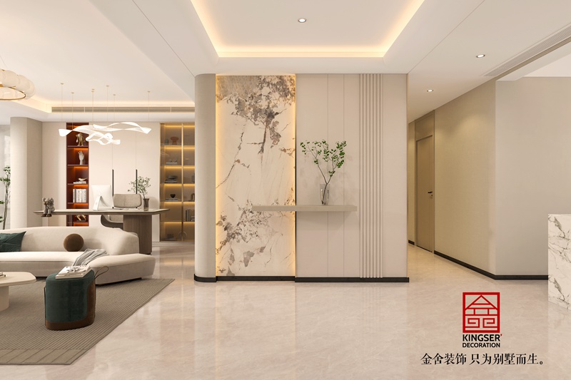 ?別墅裝飾設計提升居家安逸度，防止室內(nèi)噪音