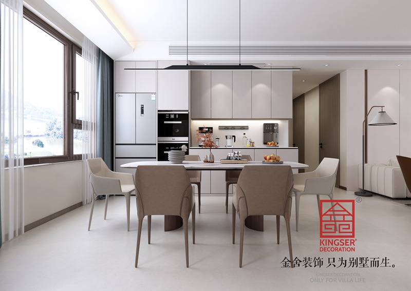 盛邦九號院現(xiàn)代簡約裝修設計
