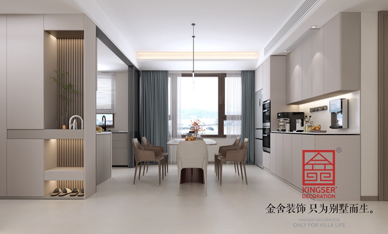 盛邦九號院現(xiàn)代簡約裝修設計