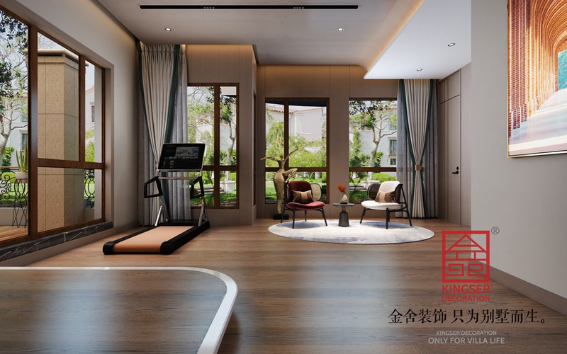 玫瑰灣380平歐式風格別墅裝修設(shè)計